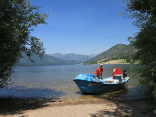 fly fishing Hebgen Lake