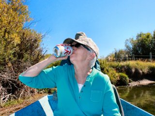 blog-Sept-20-2013-5-Sue-Currier-drinking-Rainier-Beer