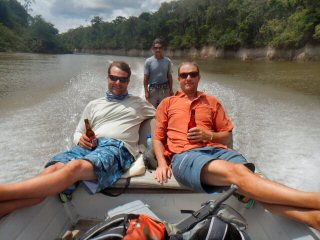 Camping for Arapaima in Guyana