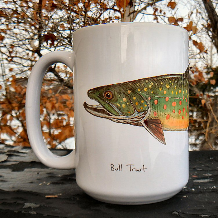 Bull Trout Coffee Mug Jeff Currier Jeff Currier