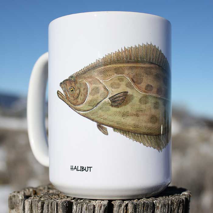 Halibut Coffee Mug Jeff Currier Jeff Currier