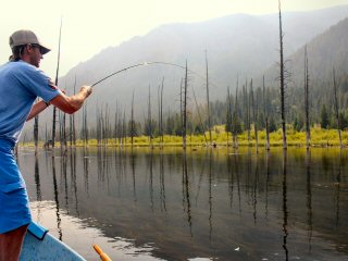 Jeff Currier and Quake Lake MT