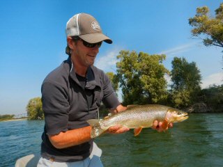 cutbow trout with Jeff Currier