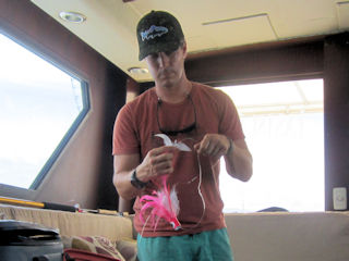 fly fishing for marlin with Tom Enderlin