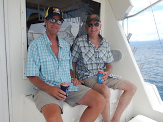 Jeff Currier fly fishing with Sammy Vigneri