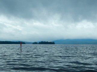flyfishing Lake Winnipesaukee