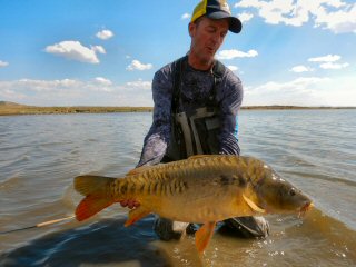 flyfishing for carp with Jeff Currier
