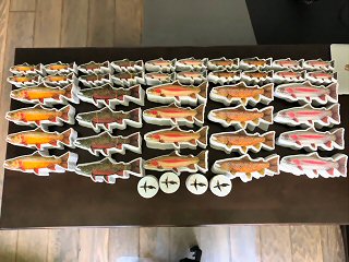 Jeff Currier fish decals