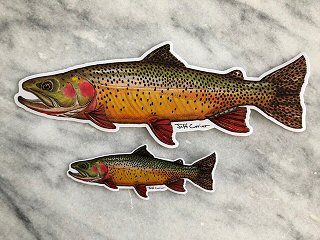 Trout Trees Decal Sticker, Fly Fishing Decal, Fishing Decal,fly Fishing,  Brook Trout Tee, Rainbow Trout, Salmon, Fly Fishing Sticker -  Canada