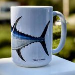 bluefin tuna coffee mug art