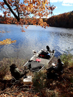 Muskie fly fishing guide Bill Sherer 