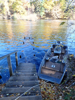 fly fishing for muskie