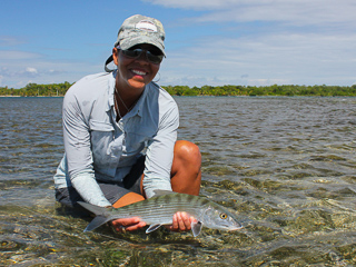 bonefishing in Belize