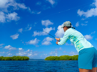 flyfishing for tarpon