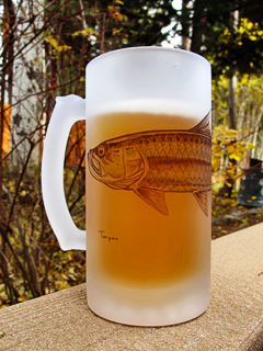 tarpon beer stein