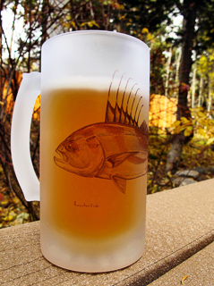 roosterfish beer stein