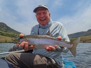 Jerry Arnold fly fishing Africa