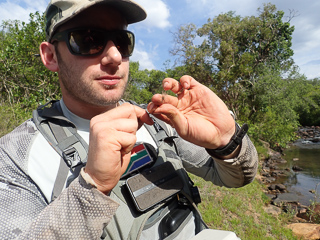 South African Fishing Guide Daniel Factor