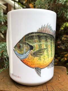coffee mugs with fish on them