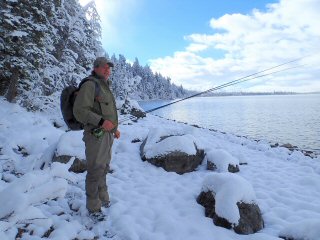 Tim Brune on Jenny Lake