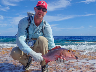 Matt Heumann flyfishing