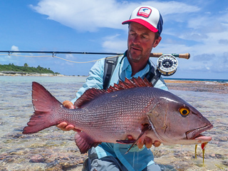 Jeff Currier bohar snapper, red bass