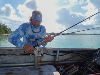 Tim Brune flyfishing