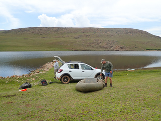flyfishing Dullstroom Dam