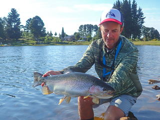 Jeff Currier trout fishing Dullstroom
