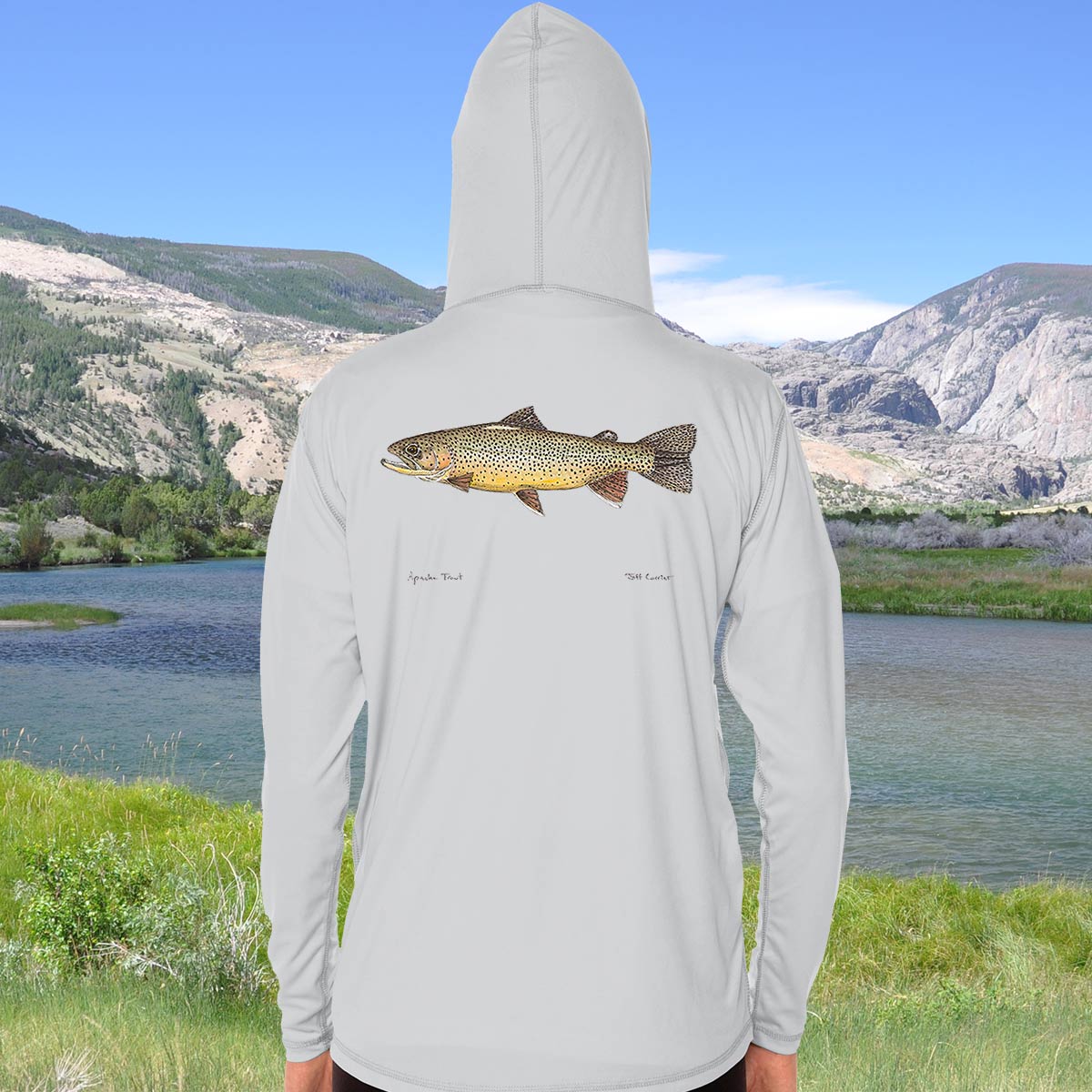 Apache Trout Solar Hoodie Jeff Currier