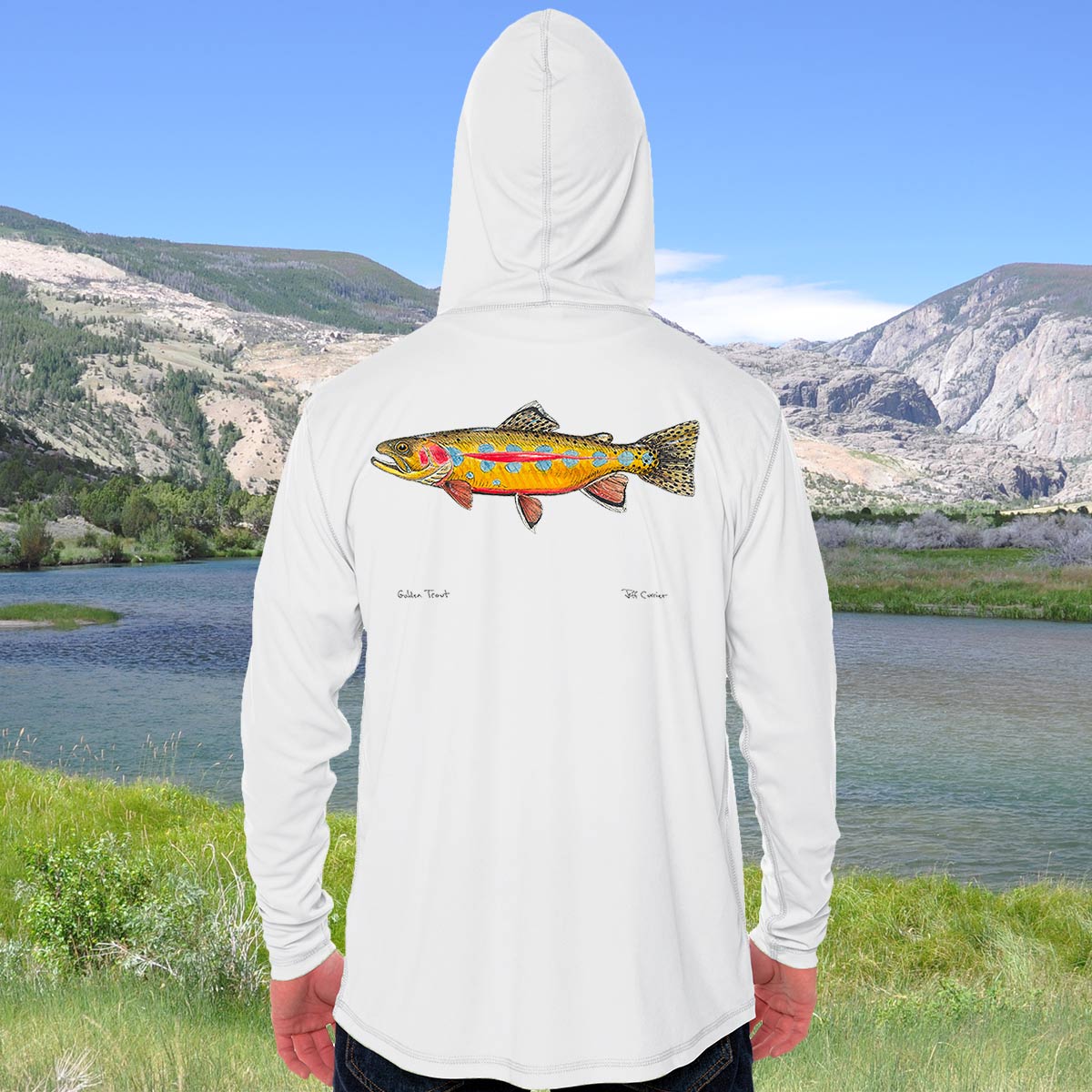 Golden Trout Solar Hoodie Jeff Currier