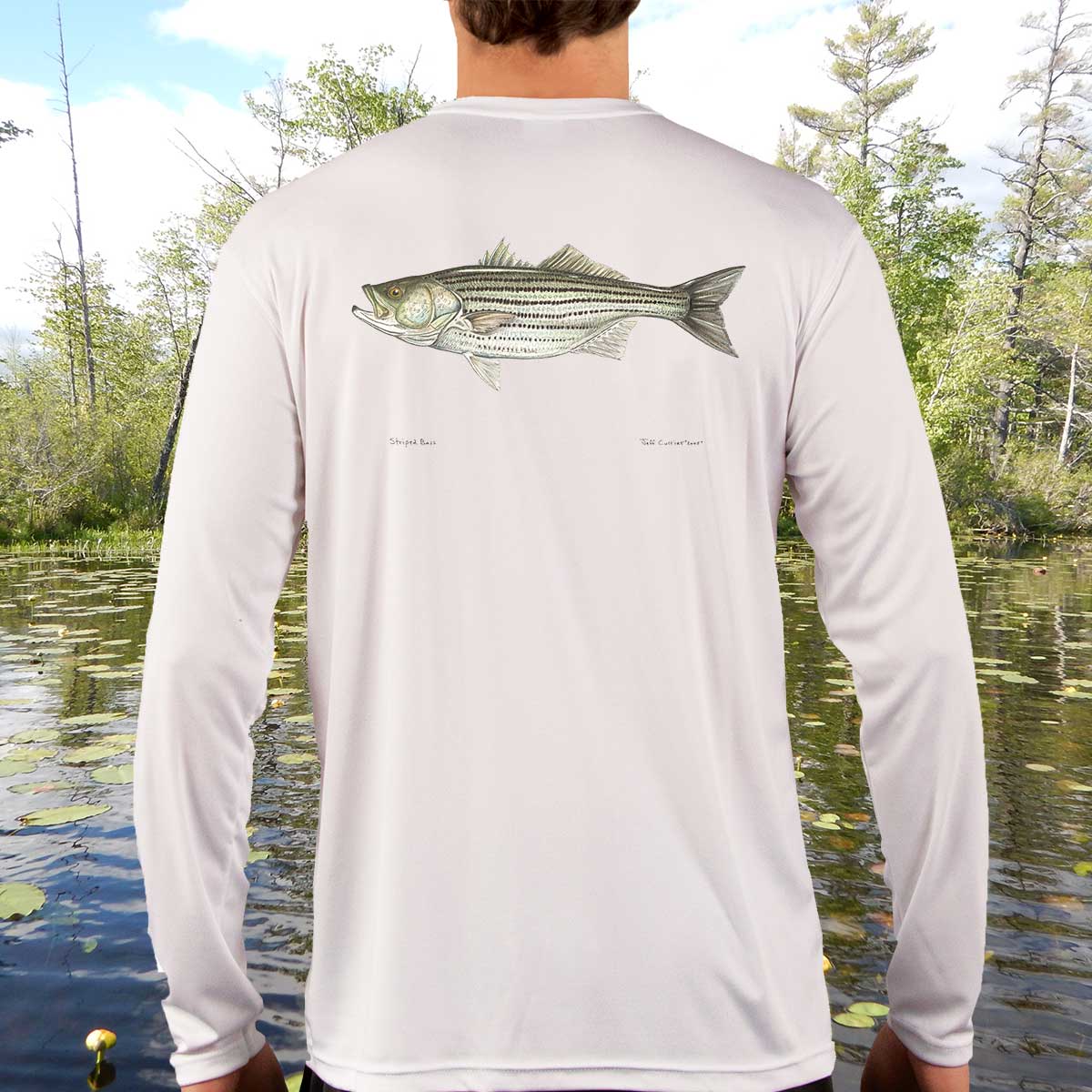 guy harvey striped bass shirt