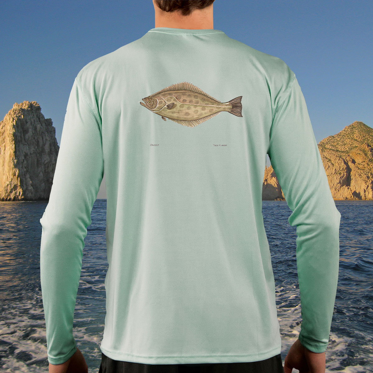 Halibut Solar Long Sleeve Shirt Jeff Currier